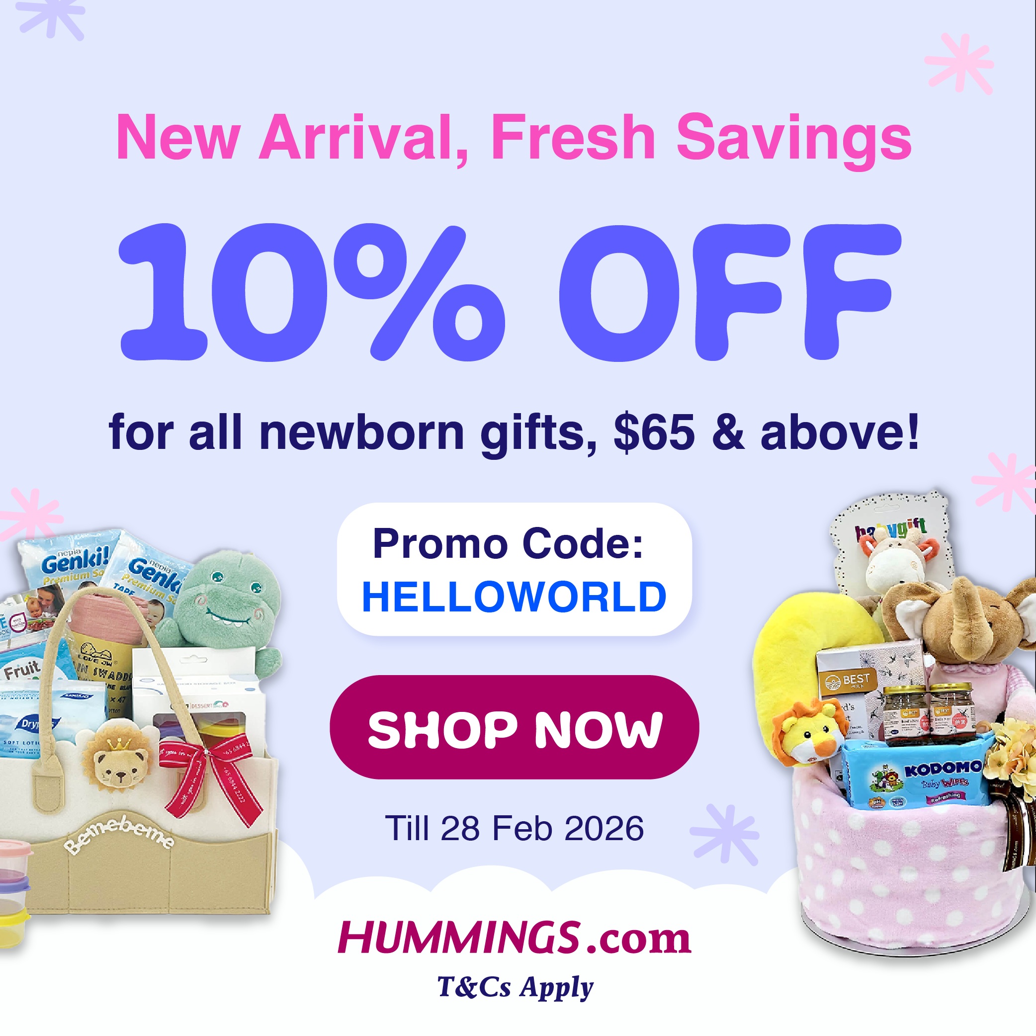 NEWBORN GIFT 10% OFF